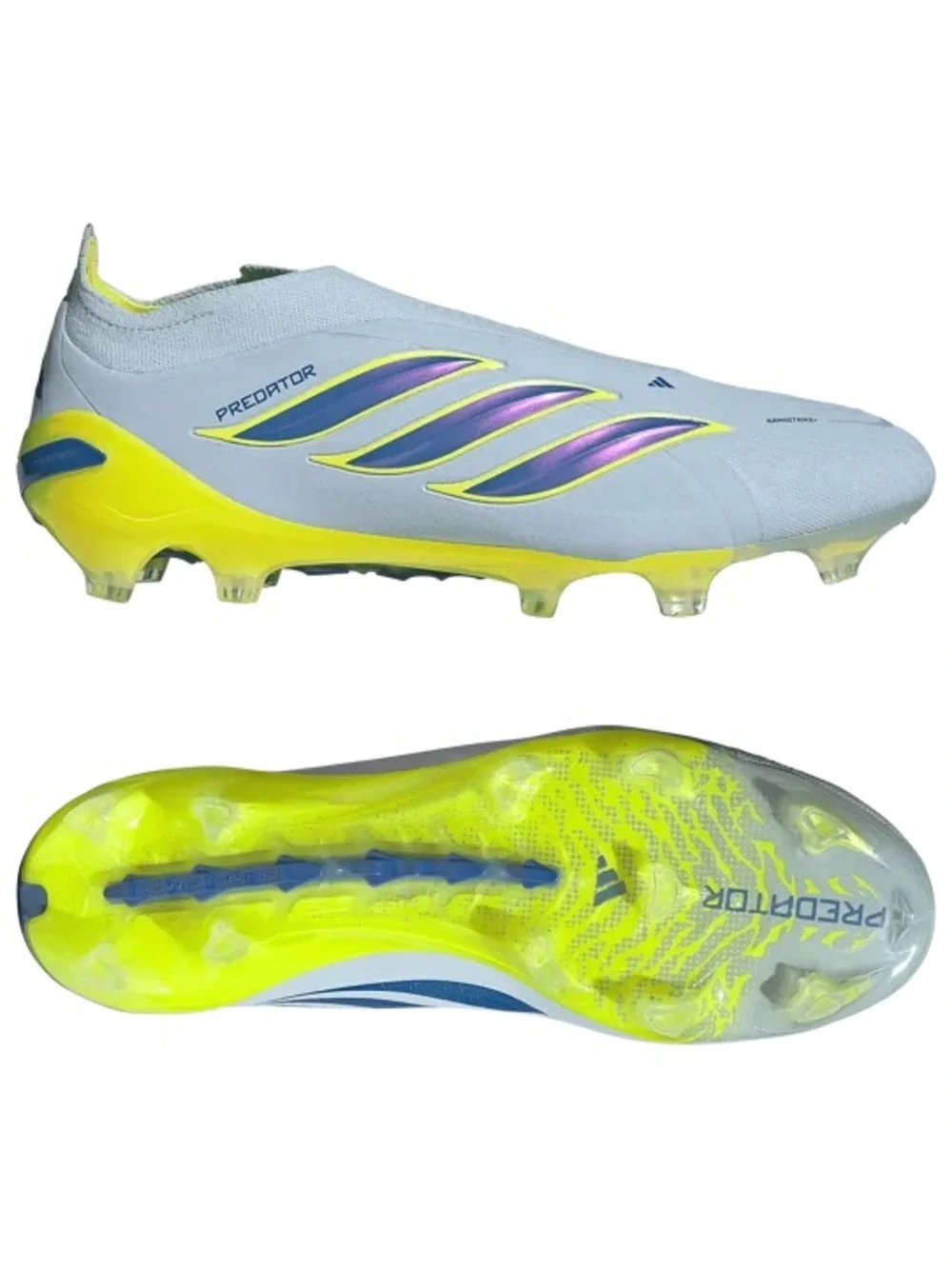 Adidas Predator Elite Laceless FG Ice Cold Precision Pack Men's Size 10.5 JS0410